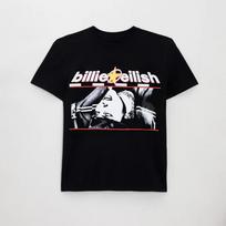 Billie Eilish, Billie Upside Down Live in 3D T-Shirt T-Shirt For Fans Reprint S įvairiaspalvis