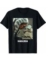 The Mandalorian Ahsoka & The Child I Sense Fear T-Shirt S įvairiaspalvis