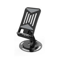 Cell Phone Stand With Bluetooth-Compatible Speaker Adjustable Portable Desktop Bracket Folding Desktop Live Lazy Stand Anti-Slip as the picture