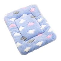 Cat Bed Mats Bed Mat Kennel Soft Pet Sleeping Bed Mats Fleece Washable Pad Pet