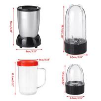 21Pcs/set 250W Juicer Fruit Food Processor Easy-wash Kitchen Soup Juice Food Making Tool Multi-funtion Personal Blender Mixer