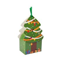 3D Pop Up Christmas Wonderland Cottage Gift Box Paper Multipurpose Treat Boxes Cookie Candy Packaging Box