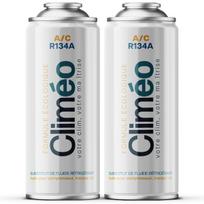 Climeo 2X400Ml - Ekologiczny Czynnik Chłodniczy R134A/R12 | Samodzielny Serwis Klimatyzacji