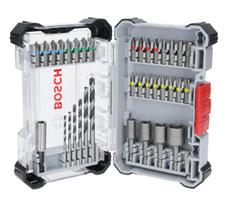 BOSCH Screwdriver Bit Metalworking Drill Set 35-Piece &