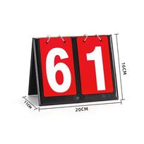 1PC Scoreboard Tabletop Scoreboard Score Keeper Portable Basketball Score Counter For Basketball Badminton Volleyball