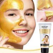 24K gold foil gold exfoliating facial mask blackhead removing deep cleaning and pore shrinking facial mask 60g