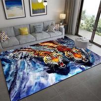 3D Tiger Animal kilimas svetainei arba kavos stalui 40*60CM