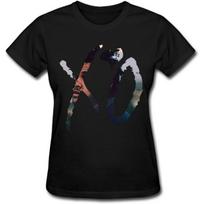 GOOOET Women's The Weeknd XO Logo Cotton T-shirt S juoda