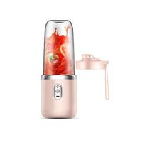 Multifunctional Juice Extractor Electric Mini Blender Portable Juice Mixing Machine  Home Pink-2 cups