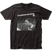 John Coltrane A Love Supreme Mens T Shirt Music Classic Concert Band Tee Black XL