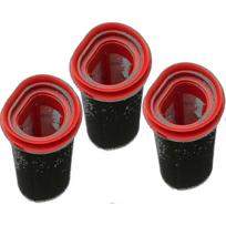 3 Pack 25.2v/21.6v Filter For Bosch Flexxo Series 4 Cordless Vacuum Cleaner Bbh32101 Etc,replace