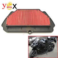 ZX6R Sport Bike Motorcycle Cotton Gauze Air Filter Intake Cleaner System For KAWASAKI ZX-6R 2009 2010 2011 2012 2013 09-13