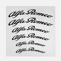 Car Goods Brake Caliper Badge Sticker Decoration Sticker Decal For Alfa Romeo 159 166 Giulietta Giulia Mito Stelvio Brera Spider