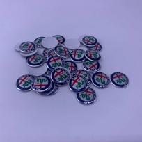 2pcs11mm 14mm 15mm ForAlfa Romeo 159 147 156 Giulietta GT Aluminium Car Key Emblem StickersMito Brera Giulia F1 Stelvio Volante 2PCS
