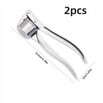 2pcs/Manual Garlic Press, Multi-functional Kitchen Tool for Crushing Garlic