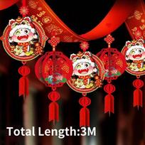Colorful Festival Hanging Decor For New Year Celebrations And Store Displays In 2025 Style A
