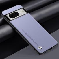 For Google Pixel 8 Pro Case Luxury PU Leather Phone Case For Google Pixel 8A 8 A Pixel8 Pro 8Pro Back Cover Silicone Protection For Pixel 8 šviesiai violetinė spalva