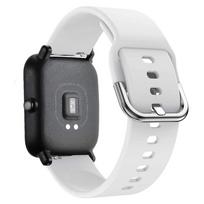 20mm/22mm Silicone band For Amazfit GTS/2/2e/4/3/GTS2 Mini/GTR 4/47mm/GTR2/2e/stratos 2 Watch Bracelet Amazfit bip 6 5 3 straps 20mm