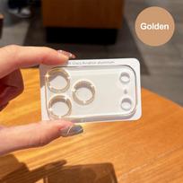 Tempered Glass Camera Protector Film For iPhone 17 ProMax 17Pro 17Air 17 Back Lens Glitter Star Cover Protective Cap Lens Film For iPhone 17 auksas