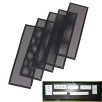 3PCS PVC Dust Filter For DIY Shield Back Plate For Computer Chassis For I/O Plastic 17 X 5cm Dust Filter China Mainland