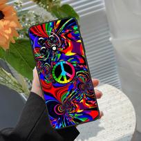 Psychedelic Art Peace Case For OnePlus Nord 5 CE 2 3 4 Lite N20 N30 OnePlus 15 13 12 11 10 8T 10T 13R 13T 15R Cover OnePlus Nord CE2Lite