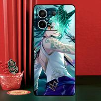 Genshin Impact Xiao For Xiaomi Redmi Note 13 Pro 14 12 11 9 10 9S 10S 11S 12S Redmi 13C 10C 12C 14C Phone Case Redmi Note 14 5G