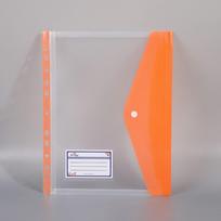 6pcs Paper Organizer Binder Cash Envelopes File Organizer Files Envelope Bags  Receipt orange-6pcs