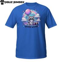 Womp Womp Sad Raccoon T-Shirt Mens Womens Tees Top | Funny Cute Pastel Rainbow Animal Mood Graphic S