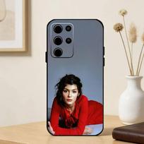 Audrey J-Justine t-Tautou Phone Case For Samsung S25,S24,S21,S22,S23,S30,Ultra,S20,Plus,Fe,Note,5G Black Cover Samsung S21Ultra
