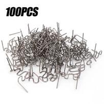 100pcs 0.8mm Hot Stapler Staples for Car Bumper Plastic Welder Automotive Repair Kit Hot Stapler Welding Soldering Tools