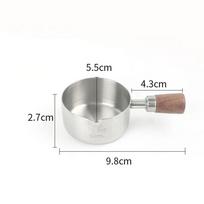 Stainless Steel Steak Sauce Cup Food Storage Reusable Seasoning Cup Baking Measuring Spoon Sushi Condiment Containers