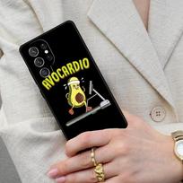 Avo Cardio Funny Gym Vegan Cell Phone Case for Samsung Galaxy S26 Ultra S25 S24 S23 S22 S21 S20 Note10 Cover Galaxy S21 Ultra 5G