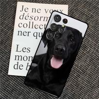 Black Labrador Dog Case For Samsung Galaxy S25 S26 Ultra S21 S22 S23 S24 Ultra S10 S20 Plus S25 FE Back Cover Galaxy S20Ultra