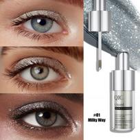 QIC pearlescent shiny liquid eyeshadow Halloween stage ten-color fine flash eyeshadow liquid lasts forever