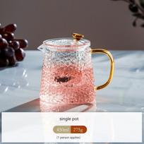GIANXI High Quality heat-resistant Flower Teapot Home Teacup Chinese Kung Fu Tea Set Pu 'er Pot Coffee Pot Office Tea Pot