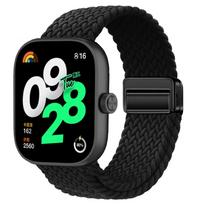 Nylon Loop Strap For Redmi Watch 6-5-4 Braided Magnetic Buckle Breathable Wristband For Xiaomi Band 8 Pro 9 Pro Bracelet Belt Redmi Watch 4-5-6 juoda