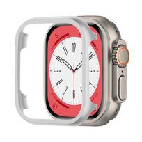 Aluminum Alloy Case For Apple Watch Ultra 3 49mm 11 10 9 8 7 46mm 42mm 45mm 41mm Protective Frame iWatch 6 5 SE 44mm 40mm Shell 38MM sidabras