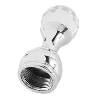 ABBY-10Pc Crystal Decorative Wall Hooks Towel Hook Brass Coat Hook Hangers Wall Mounted Robe Hook Bathroom Accessories
