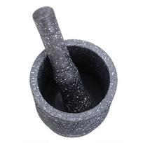 ABBY-2X Granite Pattern Pestle Set Stone Spice Grinder Solid Grinder Cooking Set