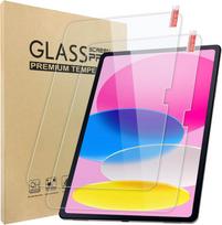 Tempered glass screen protector for iPad 10.9-inch (10th generation) (released in 2022), HD, scratch-resistant