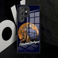 Bud S-Spencer And T-Terence Phone Case For Samsung S25 S24 FE S23 S22 S21 Plus S20 Ultra Note20Ultra Black Glass Cover Samsung S23 FE