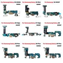 For Samsung Galaxy S2 II S4 S5 S6 S7 S8 S9 Plus Mini USB Charging Board Dock Port Flex Cable Repair Parts S8 G950F