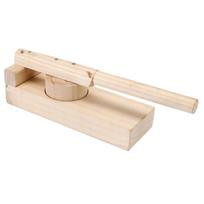 Non-stick Dumpling Skin Wrapper Mold Wooden Dough Press Maker  Party Wooden
