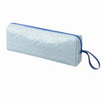 Soft Hair Dryer Storage Bag Heart-shaped Curler Storage Bag Cosmetic Storage Bag  Travel Use mėlyna