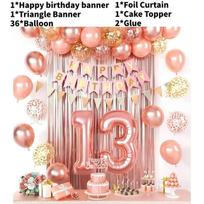 Rose Gold Latex Balloon Decorations With Round Shapes For Holiday Party Decor rožinio aukso spalvos