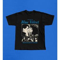 Blue Velvet T-Shirt, 1986 Neo Noir Film, Cult Classic Tee Summer Men's and Women's Loose and Breathable T-shirt Top S įvairiaspalvis
