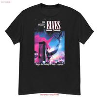 Elves cult X mas horror film fan art t shirt vintage Washed graphic Casual Slightly designer clothes streetwear Stretched S įvairiaspalvis