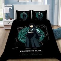 Muichiro tokito Duvet Cover Pillowcase Bedding Set Adult Boy Girl Bedroom Decoration Children Gift Single Double Large Size 200x200cm
