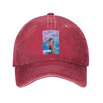 Spanish Lola Indigo Denim Cap Casual Baseball Caps Adjustable Hat Summer Unisex Baseball Hats One Size