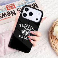 Tennis Balls Phone Case For IPhone 17 16e 15 14 13 12 11 Pro Max Air Mini Soft Protective Cover iPhone 15 Pro